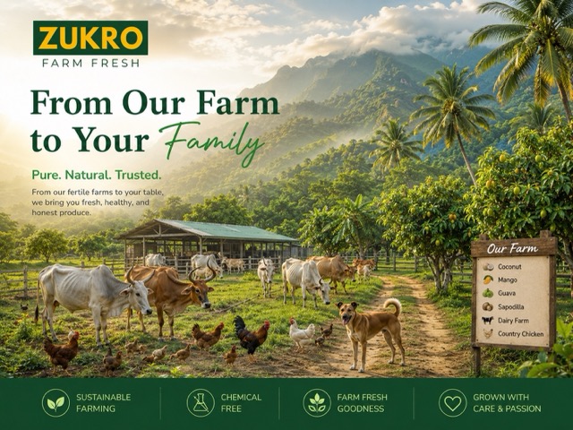 The family behind Zukro Farm Fresh